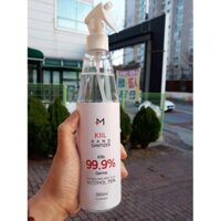 Xịt khuẩn, rửa tay khô Hàn Quốc M.Meiday Kill Hand Santizer 300ml