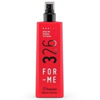 Xịt làm bóng tóc và giữ nếp xoăn FRAMESI 326 SHINE ME BRIGHTLY CURL SPRAY 200ml