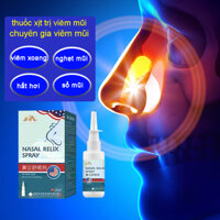 Xịt làm dịu viêm mũi Dànhcho người viem mũi, viem xoang cấp và mãn tính Lựa chọn cẩn thận chất liệu/tỷ lệ hợp lý
