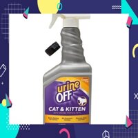 Xịt làm giảm bớt mùi & vết ố URINE OFF Unscented Scented Stain & Odor Remover 500ml - làm bay mùi nước tiểu, sát khuẩn k