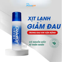 Xịt lạnh giảm đau thể thao LIGPRO [ 200ml ], bình xịt lạnh - giảm đau nhanh
