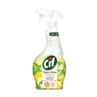 Xịt Lau Bếp Cif Thiên Nhiên Chanh & Baking Soda 500ml
