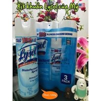 XỊT LYSOL MỸ 538g