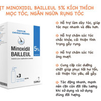 Xịt Mọc Tóc Minoxidil Bailleul Pháp 2%, 5%