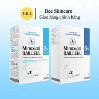 Xịt mọc tóc Minoxidil Bailleul 2%, 5% Pháp Giảm Rụng Và Kích Thích Mọc Tóc dành cho Nam và Nữ Bee Skincare