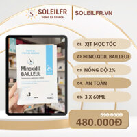 Xịt mọc tóc Minoxidil Bailleul 2%