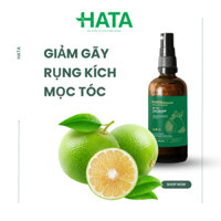 Xịt Mọc Tóc Tinh Dầu Bưởi HATA Kích Thích Tóc Mọc Nhanh Dung Tích 100ML - Xịt Bưởi Dưỡng Tóc Dài Nhanh