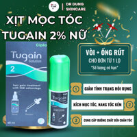 Xịt Mọc Tóc Tugain Minoxidil 2% Cho Nữ Giúp Tóc Mọc Nhanh, Giảm Gãy Rụng, Chắc Khoẻ Tóc I Bs Dung