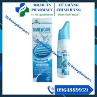 Xit mũi đẳng trương Nanewcare 75ml – Làm sạch và thông đường mũi, làm ẩm, phục hồi độ ẩm tự nhiên