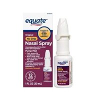 Xịt Mũi EQUATE Nasal Spray Fast Acting 30ml, Dạng Xịt - Hàng Nội Địa Mỹ