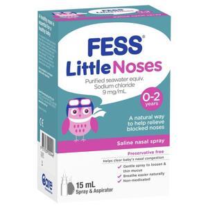 Xịt mũi kèm bóng hút Fess Little Noses Úc - 15ml