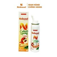 Xịt mũi NEBUSAL Coleus húng chanh giảm sổ, nghẹt mũi cho trẻ em và người lớn 50ml CPC1 XIT MUI HÚNG CHANH