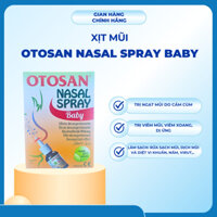Xịt Mũi Otosan Nasal Spray Baby | Ngăn Ngừa Các Bệnh Lí Viêm Mũi Ở Trẻ | Nhập Khẩu Chính Hãng
