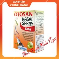 Xịt mũi Otosan Nasal Spray Baby lọ 30ml làm sạch sâu các hốc mũi, thông thoáng mũi, giảm nghẹt mũi