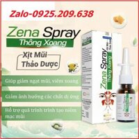 Xịt Mũi Xoang Zena Spray 15ml