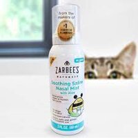 XỊT MŨI ZARBEE'S NATURALS SOOTHING SALINE MIST WITH ALOE, 3 OZ 1 EA- NƯỚC MUỐI CHO BÉ