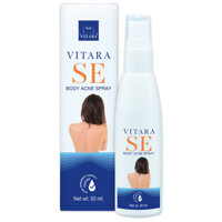 Xịt Mụn Lưng, Cánh Tay, Ngực Và Cổ Vitara Se Body Acne Spray - BER24 50ml