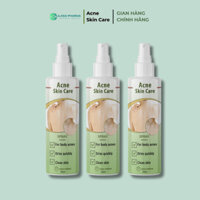 Xịt mụn lưng, viêm nang lông Acne Skin Care Công nghệ chất mang & Tinh chất O-cymen-5-Ol từ Nhật Bản