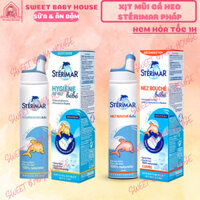 Xịt muối biển cá heo Sterimar Pháp 100ml nội địa Pháp cho bé. Date 3/2026 - Sweet Baby House