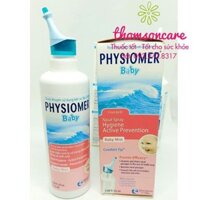 Xịt muối biển Physiomer rửa mũi cho bé – Chai 135ml – Nhập khẩu chính hãng từ Pháp