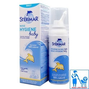 Xịt muối biển Stérimar Nose Hygiene Baby Lọ 100ml cho trẻ 3 tháng -3 tuổi (Pháp)