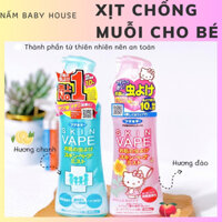 Xịt muỗi Nhật Bản cho bé