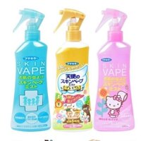 Xịt muỗi Skin vape Nhật Bản, chống muỗi và côn trùng mùi hương nhẹ nhàng chai 200ml