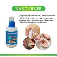 Xịt nấm cho chó mèo, viêm da, mẩn ngứa, ghẻ, bệnh ngoài da cho thú cưng (100ml)