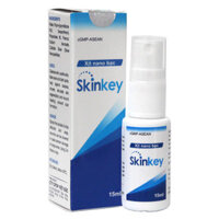 Xịt nano bạc Skinkey, giúp kháng khuẩn, virus, góp phần tái tạo tế bào da mới