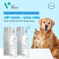 Xịt Nano Bạc và Chlohexidine sát trùng vết thương nhiễm trùng cho chó mèo 100ml