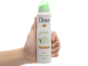 Xịt ngăn mùi Dove Go Fresh 100g
