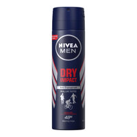 Xịt Ngăn Mùi NIVEA MEN Dry Impact Khô Thoáng 150ml - 81602