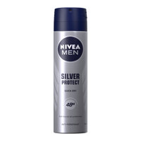 Xịt Ngăn Mùi NIVEA MEN Silver Protect Phân Tử Bạc Giảm 99.9 Vi Khuẩn Gây Mùi 150ml - 82959