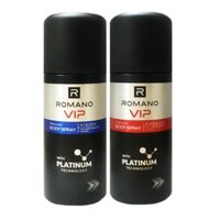 Xịt Ngăn Mùi Nước Hoa Cao Cấp Romano Vip Vision-Passion 150ml/chai