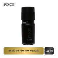 Xịt Ngăn Mùi Toàn Thân Axe Black (150ml) LazadaMall