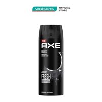 Xịt Ngăn Mùi Toàn Thân Axe Black Hương Cam Bergamot và Lê Tuyết 135ml