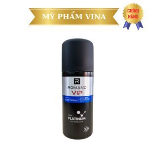Xịt ngăn mùi toàn thân Romano VIP 150ml