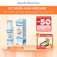 Xịt Ngừa Hăm Nipcare - Bé Thoải Mái Mặc Tã Cả Ngày, Mẹ Yên Tâm