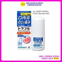Xịt NHIỆT MIỆNG Traful Nhật Bản 20ml