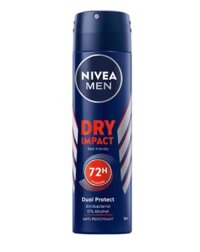 Xịt nivea men dry impact 72h Thái Lan (Chai/150ml)