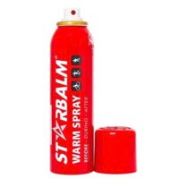 Xịt nóng Starbalm Warm Spray (150ml) dành cho người chơi thể thao.
