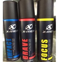 Xịt nước hoa toàn thân X-men (100ml) với tinh chất hoa thiên nhiên từ Pháp và mùi hương tươi mát nam tính độc đáo