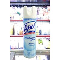 Xịt phòng diệt khuẩn Lysol Disinfectant Spray Early Morning Breeze/ Crisp Linen Scent 538 g - 19 oz