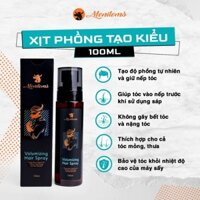 Xịt Phồng Tạo Kiểu Menitems, Độ Phồng Tự Nhiên, Dưỡng Chất Vitamin B5, E, Salicylic Acid, Không Gây Bết Tóc 100ML