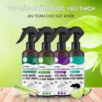 Xịt Phòng Tinh Dầu Sả Chanh MỘC AN 260ml Đuổi Muỗi Hiệu Quả 100% - Xịt Thơm Phòng Thư Giãn