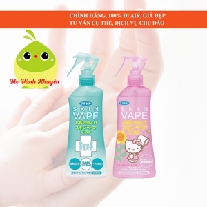 Xịt phun sương chống muỗi và côn trùng đốt Hello Kitty SKIN VAPE 200ml