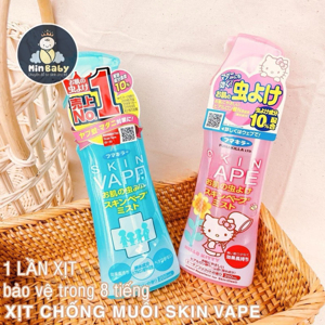 Xịt phun sương chống muỗi và côn trùng đốt SKin Vape Hello Kitty - 200 ml