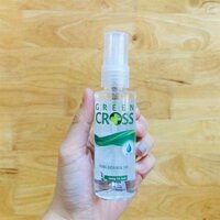 Xịt Rửa Tay Khô Green Cross Hương Trà Xanh Chai 70ml