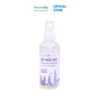 Xịt rửa tay khô Pharmacity 100ml - Hương hoa oải hương