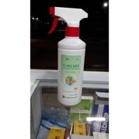 Xịt sát khuẩn tay nhanh khô và bề mặt vật dụng Clincare SH 500ml